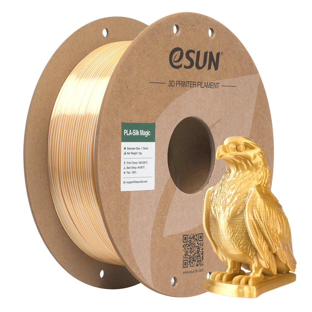 eSUN eSilk-PLA Magic 3D nyomtató filament 1.75 mm, 1 kg