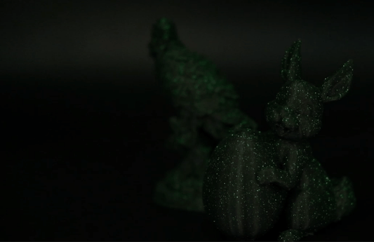 eSUN eStars-PLA Glow in the Dark 3D nyomtató filament 1.75 mm, 1 kg