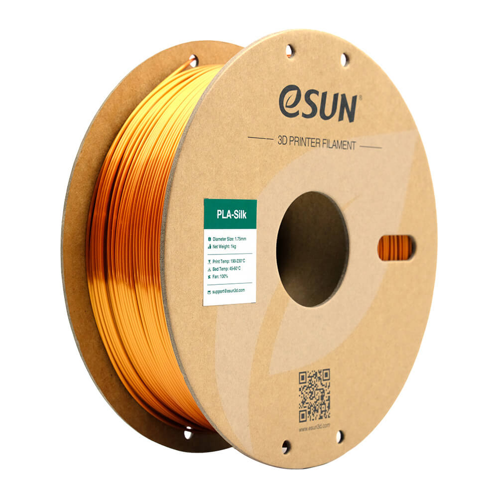 eSUN eSilk PLA 3D nyomtató filament 1.75 mm, 1 kg — Preem3D