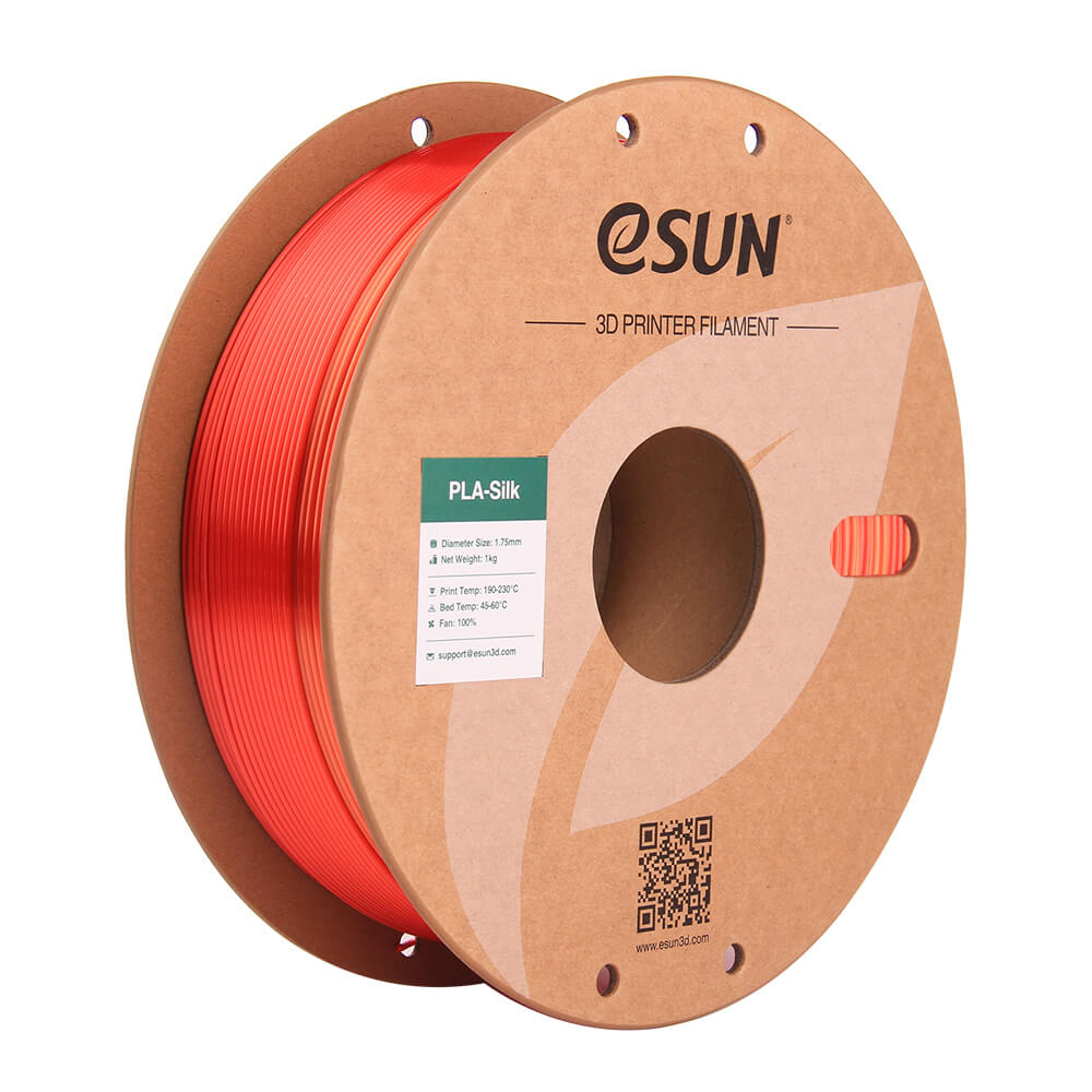eSUN ePLA-Silk Rainbow 3D nyomtató filament 1.75 mm, 1 kg