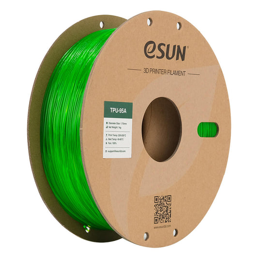 eSUN eTPU-95A 3D nyomtató filament 1.75 mm, 1 kg — Preem3D