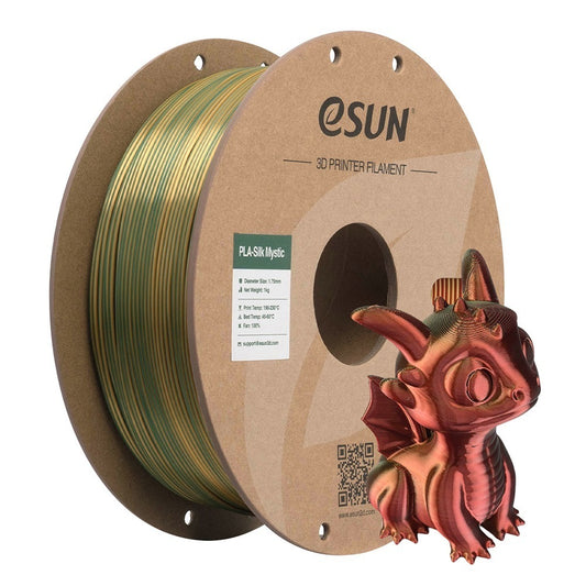 eSUN PLA Silk Mystic 3D nyomtató filament 1.75 mm, 1 kg — Preem3D